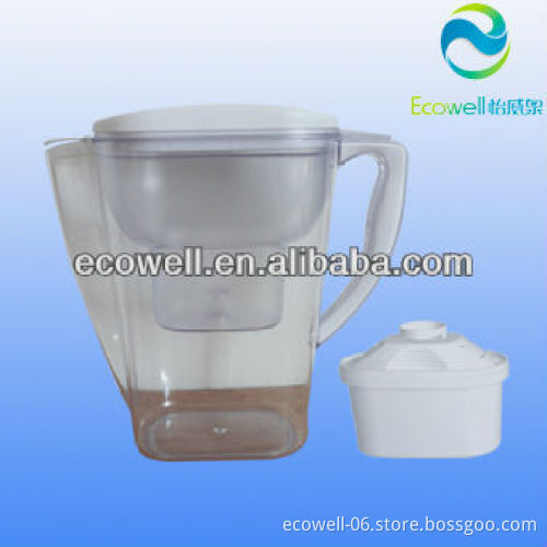 white clear mineral water filter pot made in china